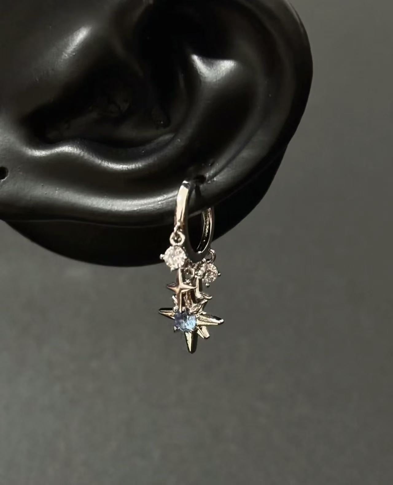「Étoile bleue」繁星|耳钉