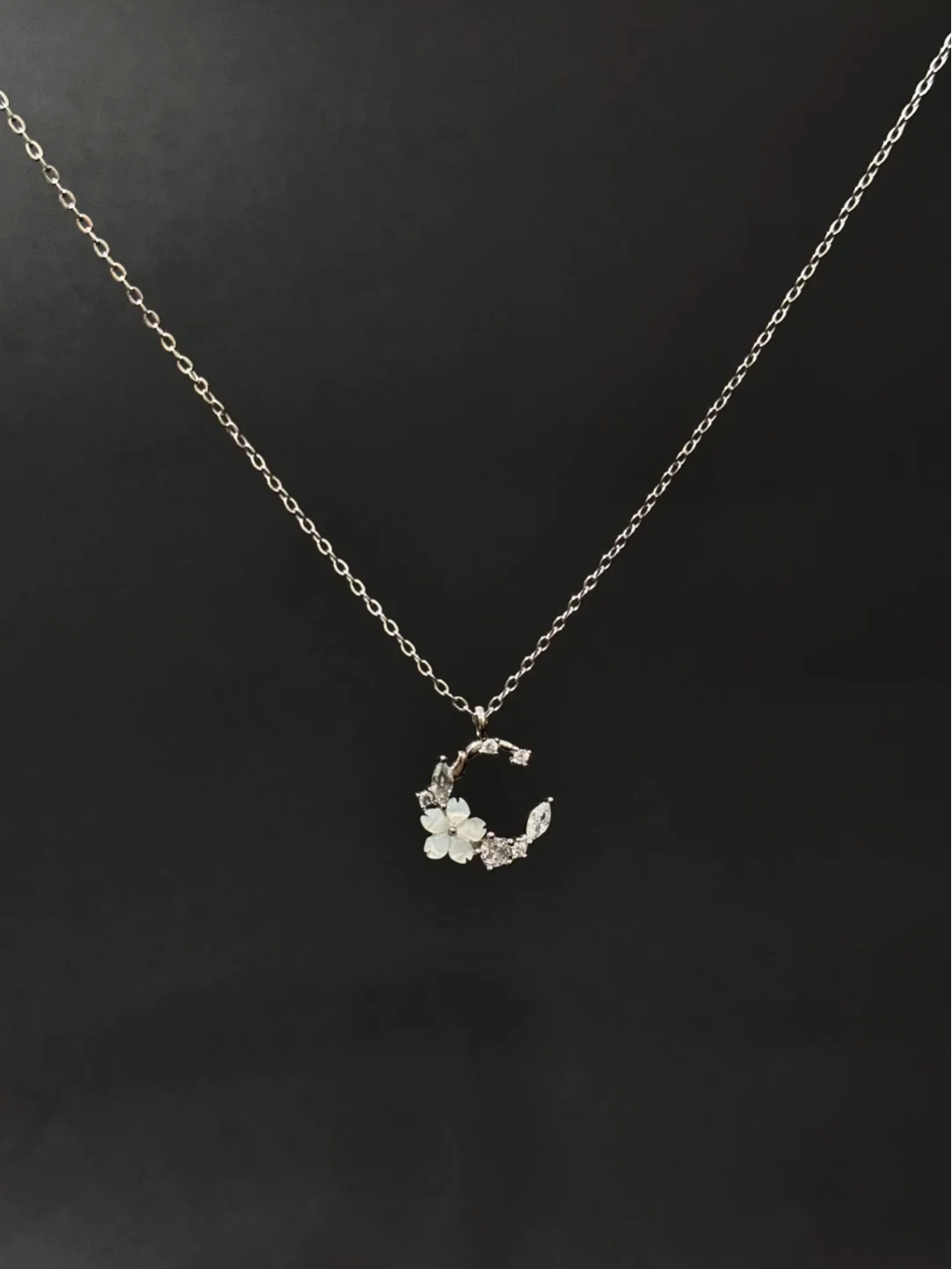 Fleurs de cerisier」樱花月|项链