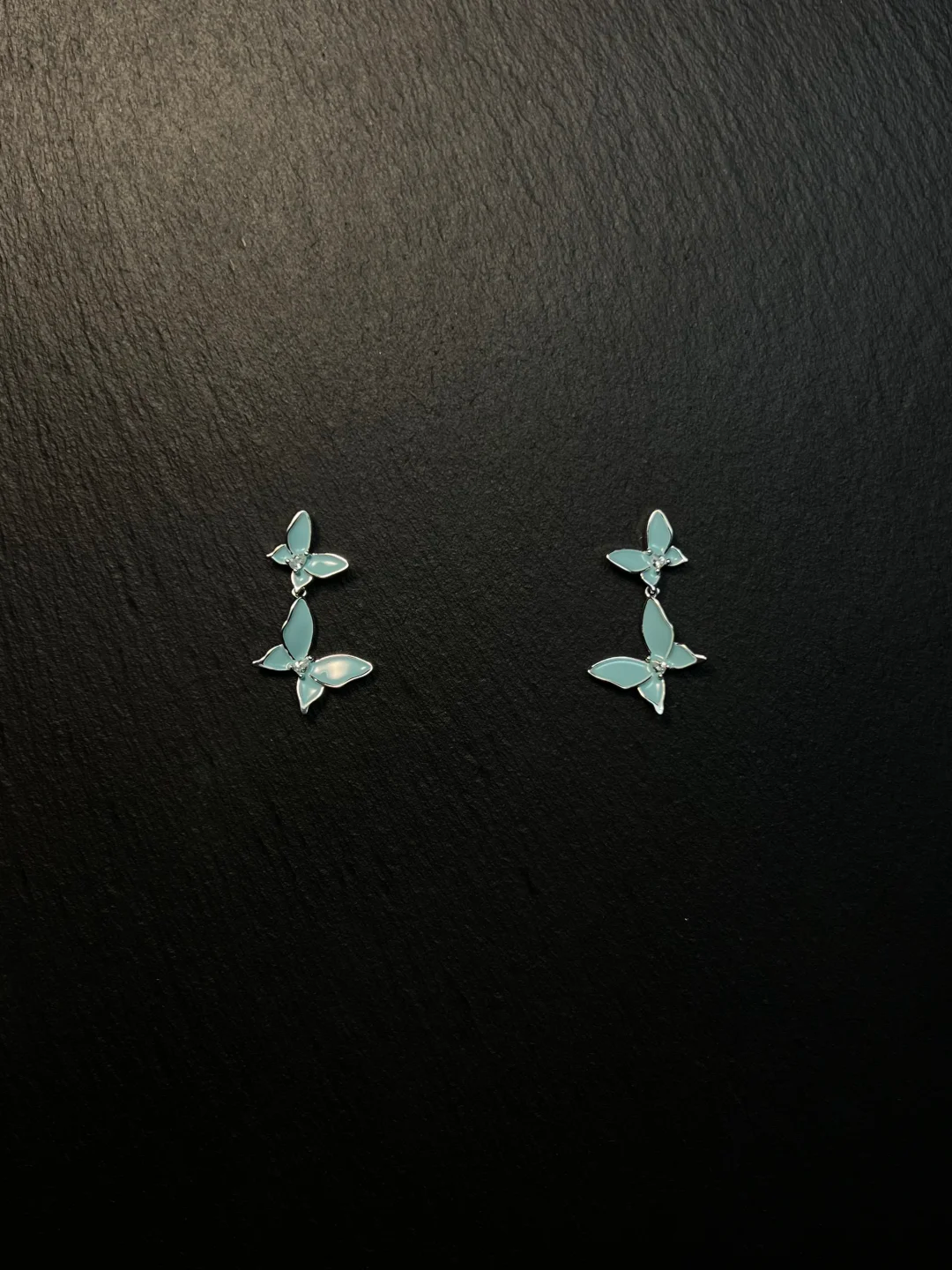 AvoStudio 中古耳饰 Butterfly 蝶梦蓝屿 Vintage