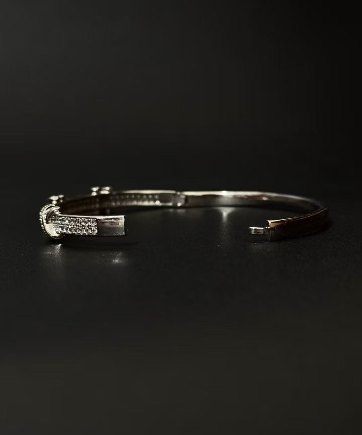 "Diamant complet" Full Diamond Crossover | Bracelet