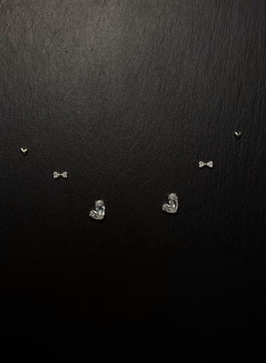 AvoStudio 中古耳饰Mirage幻光叠爱Vintage 中古耳饰 幻光叠爱 -Crystal Mirage