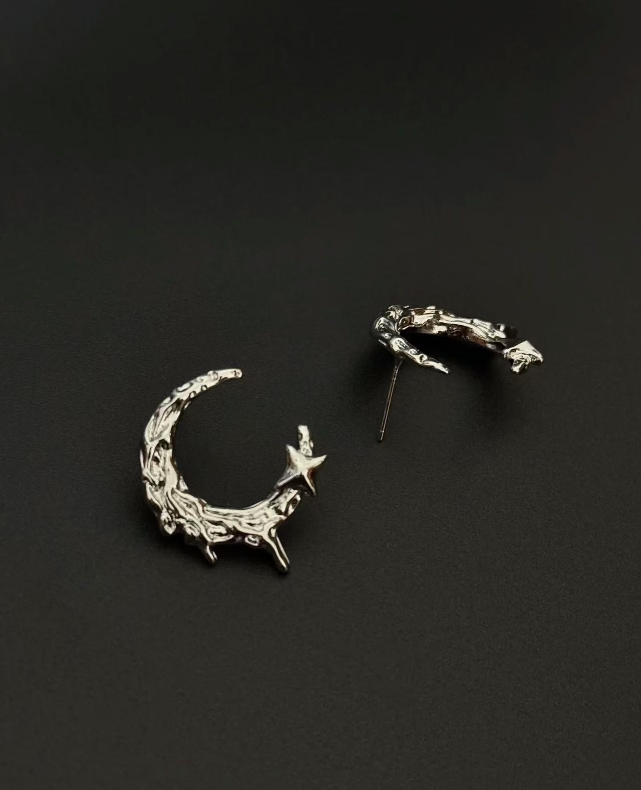 「Crescent moon」新月｜耳钉