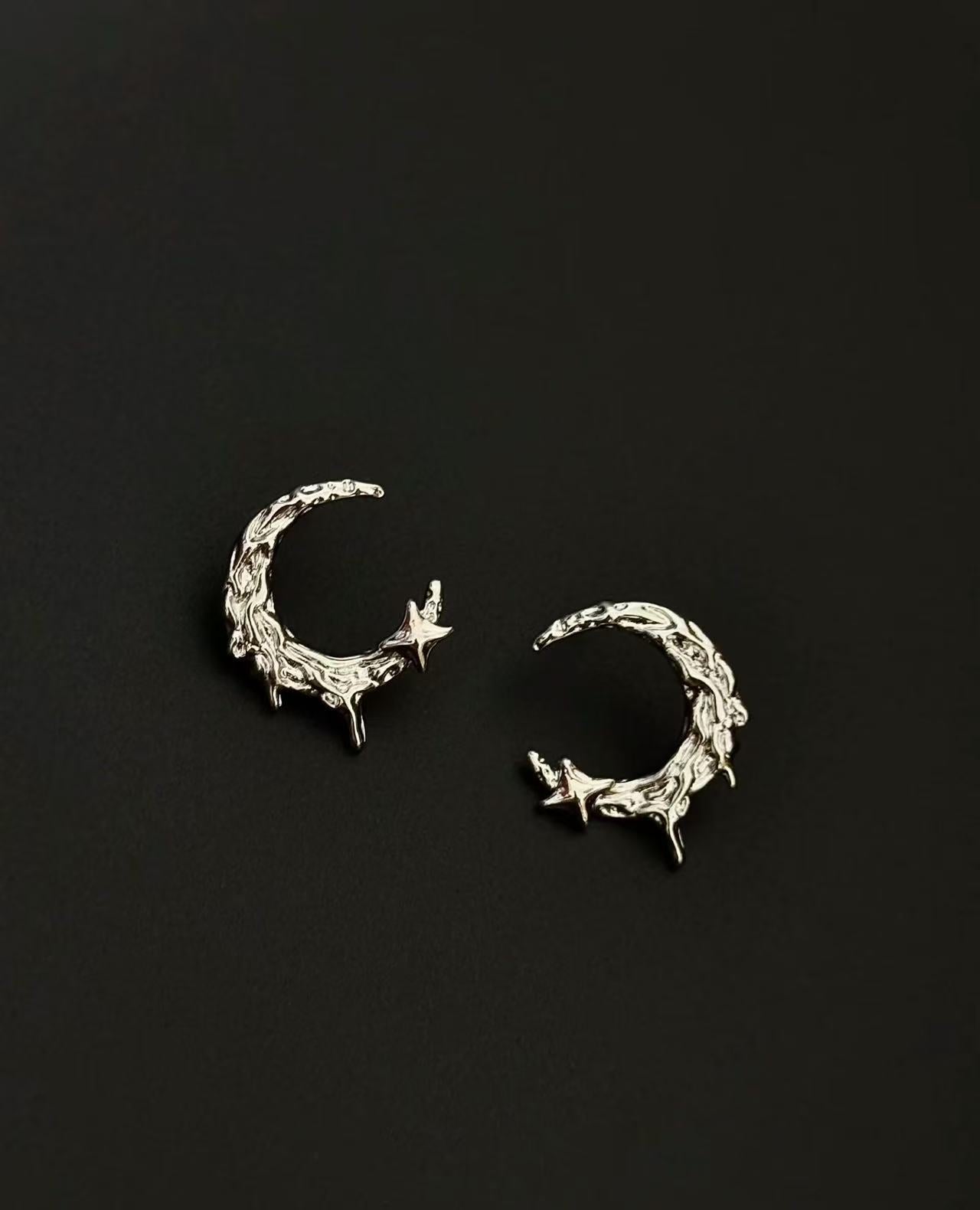 「Crescent moon」新月｜耳钉