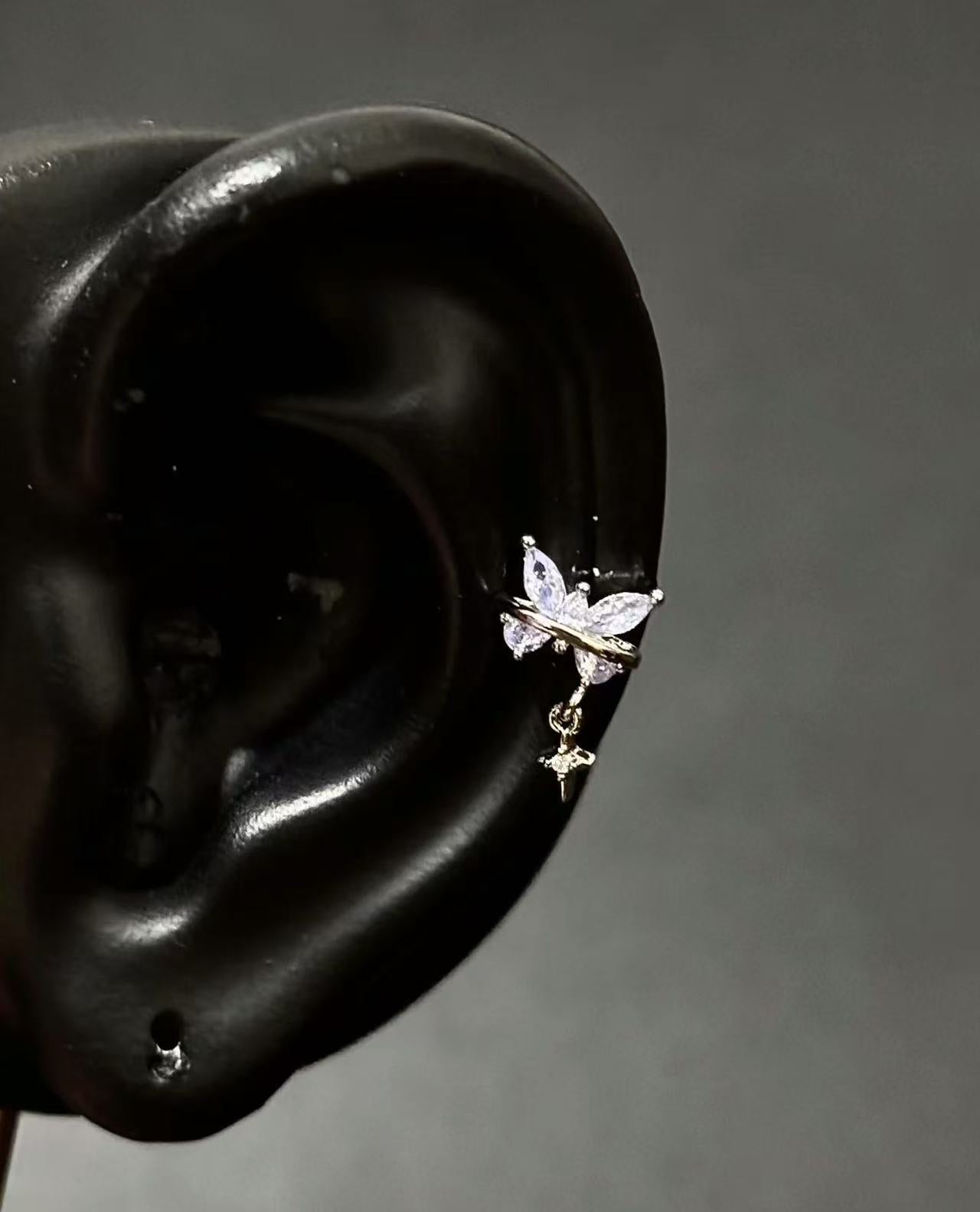 「Butterfly's letter」蝴蝶来信｜耳饰