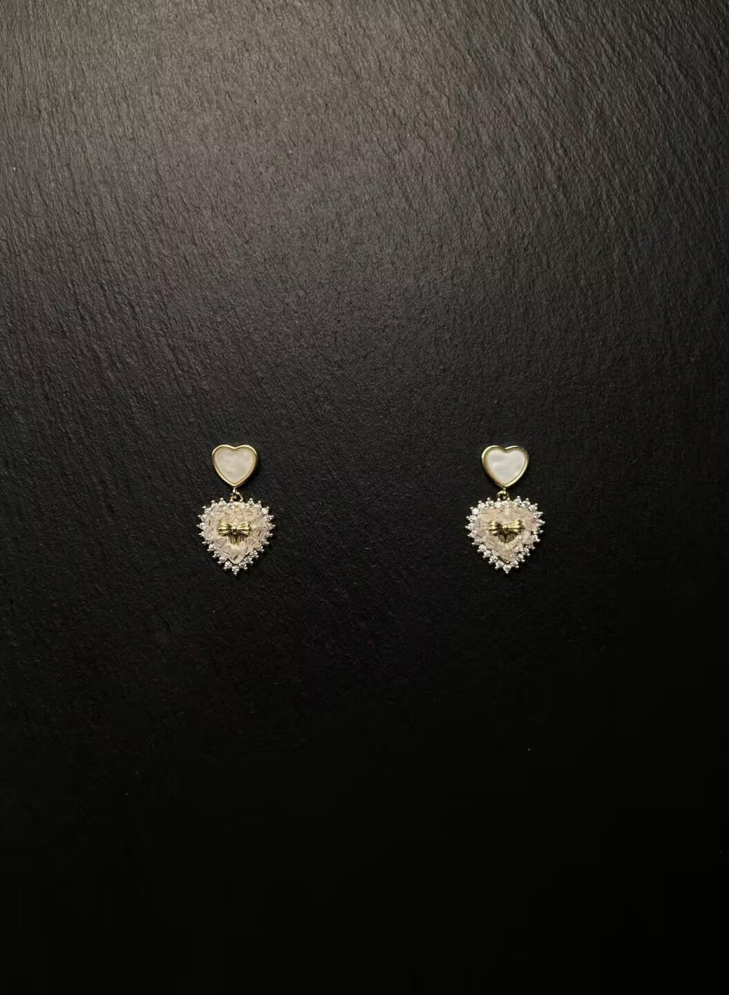 AvoStudio 中古耳饰Sweetheart双心蜜语 Vintage