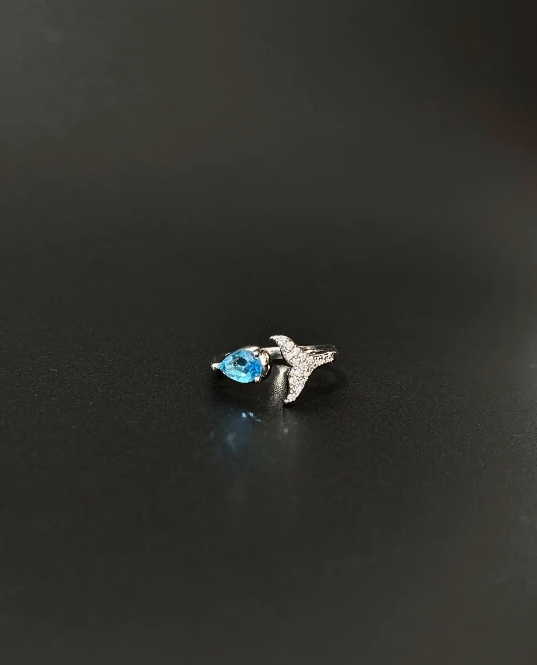 Mermaid tail」藍色人鱼｜戒指