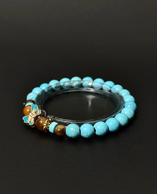 New Vintage 手链「Green stone」