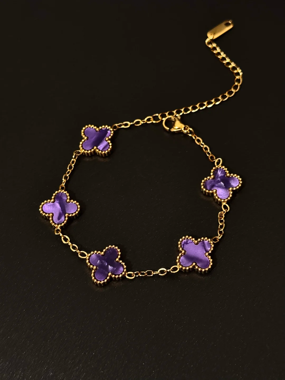 New Vintage手链「Four leaves」