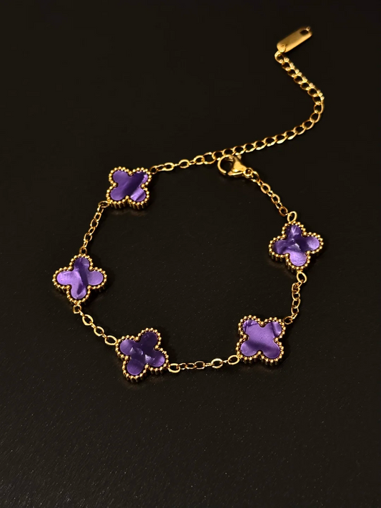 New Vintage手链「Four leaves」