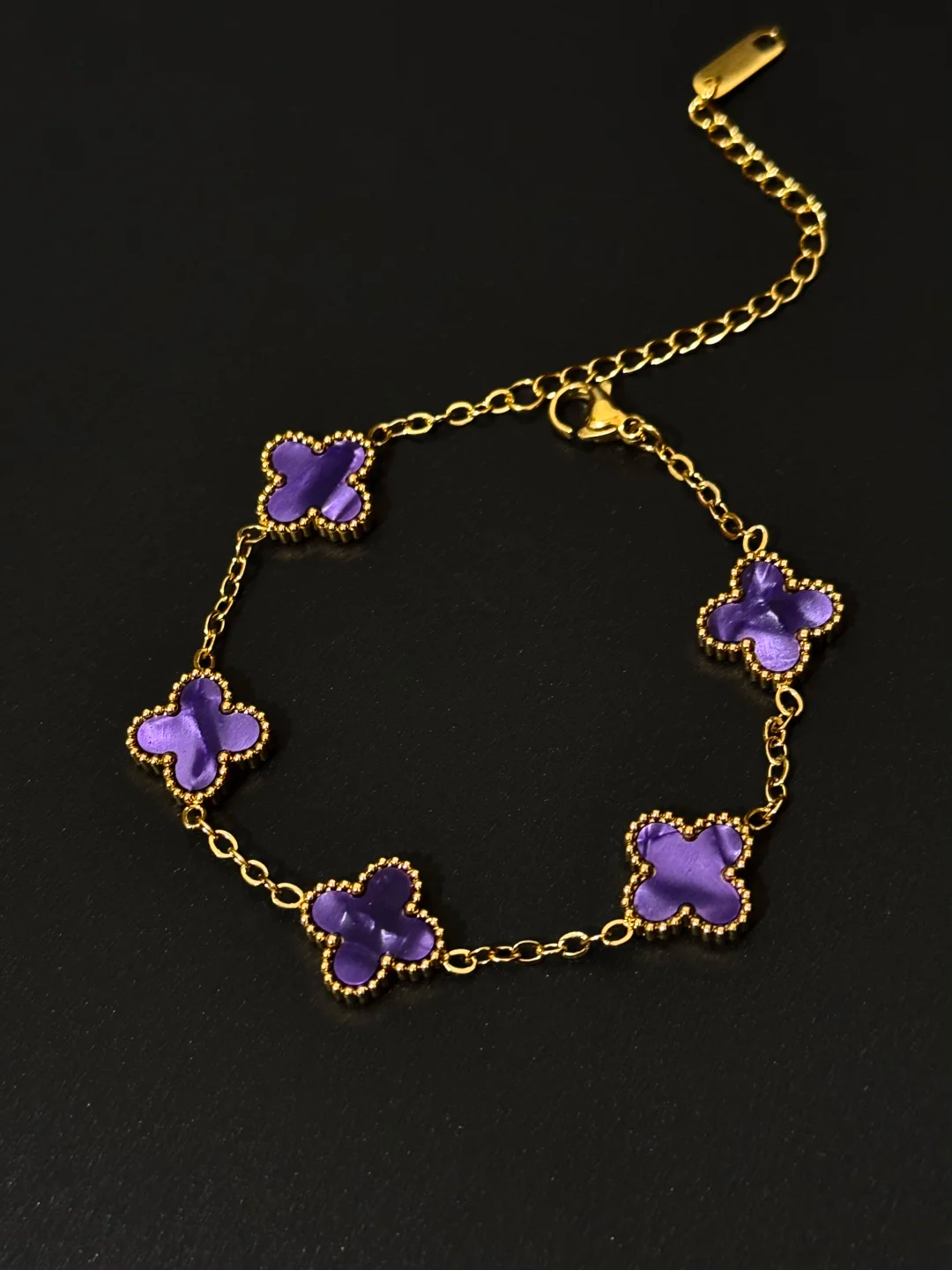 New Vintage手链「Four leaves」