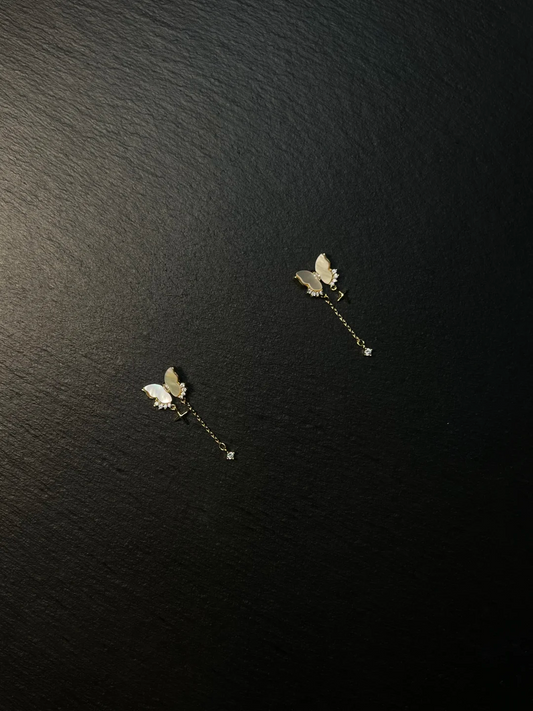 Diamond钻翼翩跹 Vintage 中古耳饰