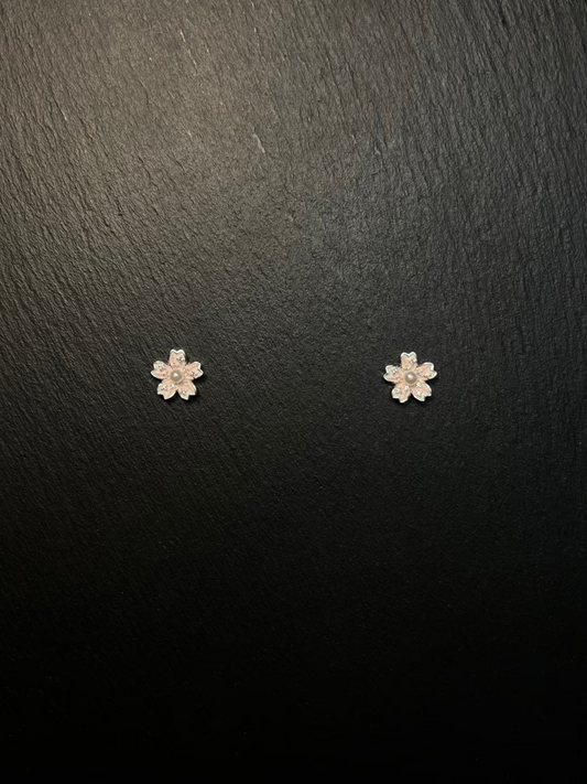 AvoStudio 中古耳饰 Earrings 樱粉物语 Vintage