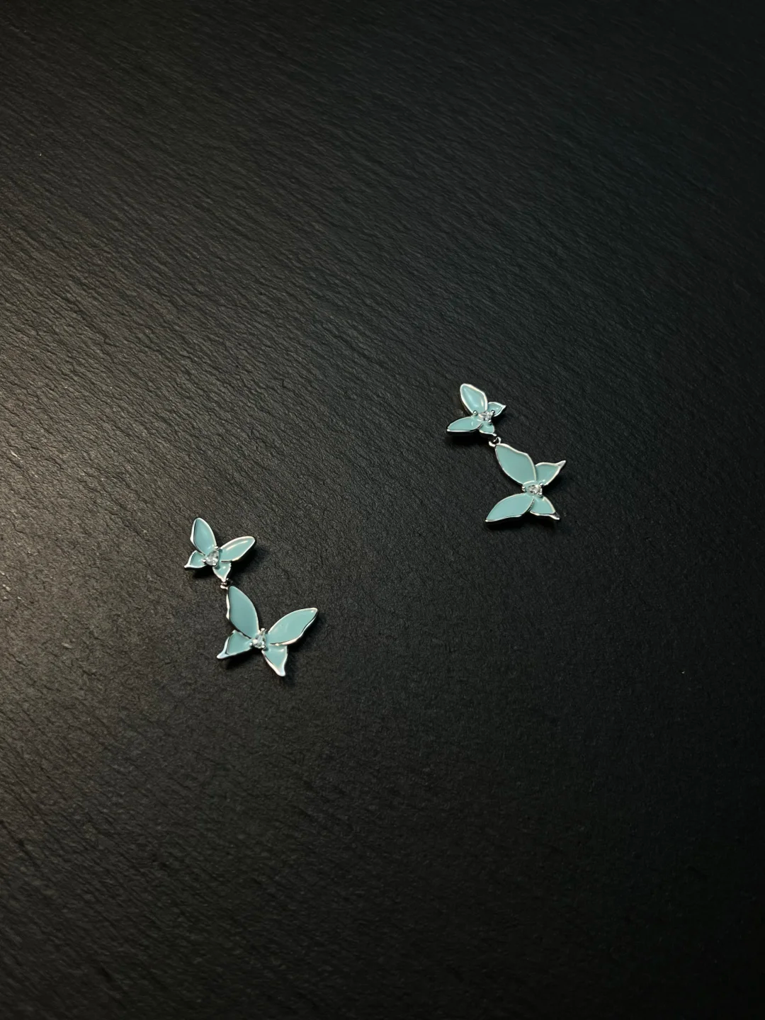 AvoStudio 中古耳饰 Butterfly 蝶梦蓝屿 Vintage