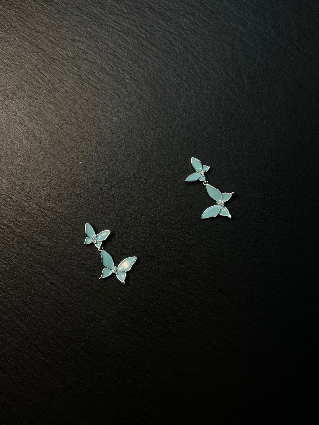 AvoStudio 中古耳饰 Butterfly 蝶梦蓝屿 Vintage