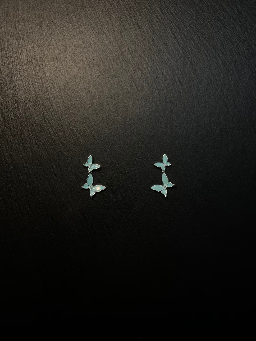 AvoStudio 中古耳饰 Butterfly 蝶梦蓝屿 Vintage