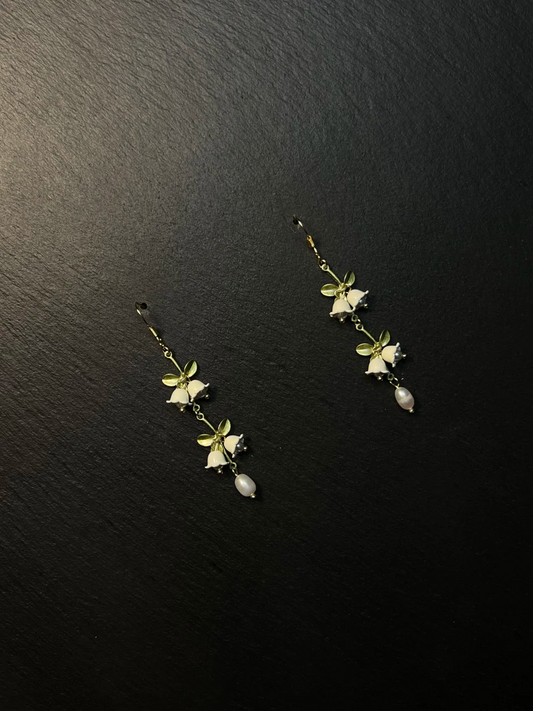 Summer 夏风绕花 Vintage 中古耳饰 夏风绕花-Summer