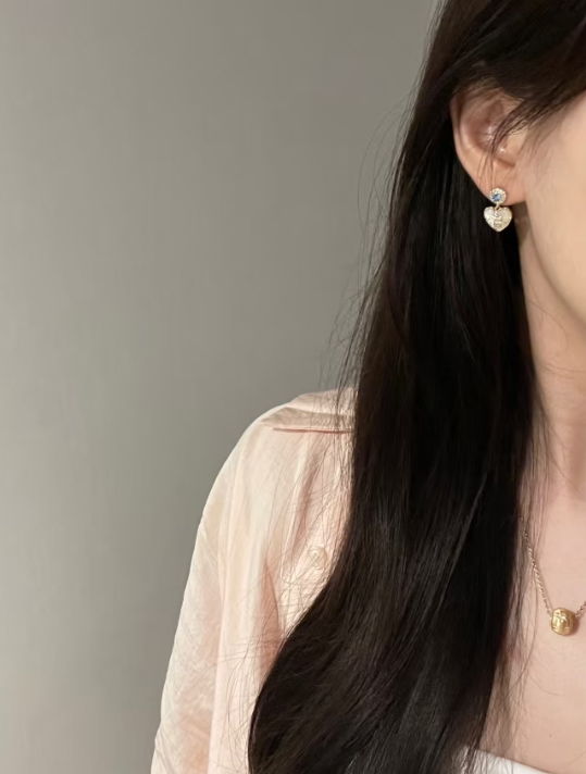 AvoStudio银针耳饰Rhapsody蓝星芒心复古女生耳饰