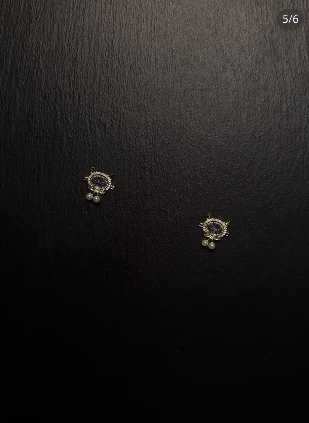 AvoStudio 中古耳饰Serenade晨露喵呜 Vintage